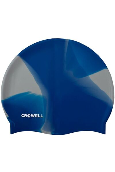 CROWELL Casca de înot din silicon Multi Flame, culoare 19