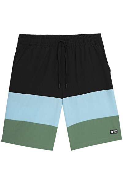 4F Pantaloni scurți M 4FSS23UBDSM024 negru intens
