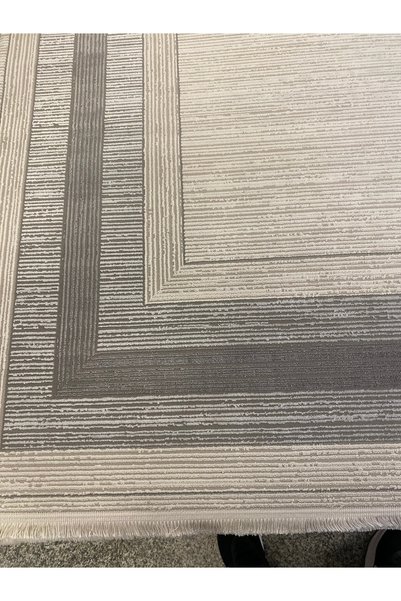 KARAR HALI Gri beyaz salon halısı