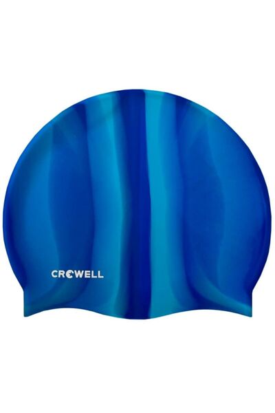 CROWELL Casca de înot din silicon Multi Flame, culoare 13