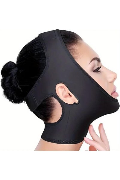 ASKIND Neck Chin Compression Garment Strap Bandage, Face Slimming Double Chin...