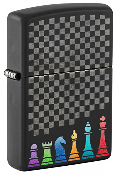 Zippo Αναπτήρας - Σχέδιο Σκακιστικών Πιονιών (48662)