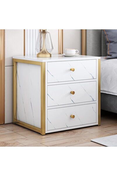 Generic Nightstand, Bedside Table, 40 * 34 * 50cm Dresser for Bedroom, Bed Si...