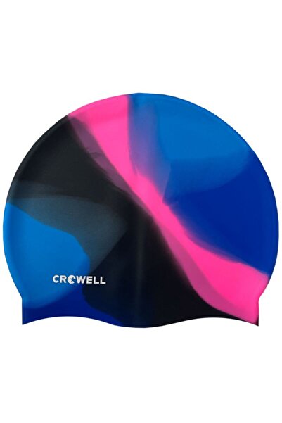 CROWELL Casca de înot din silicon Multi Flame, culoare 17