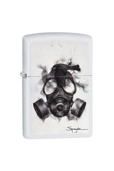 Zippo Αναπτήρας - Σπάζουκ - Μαύρο Πουλί Σε Μάσκα Αερίου