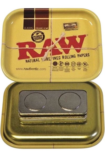 RAW Μικροσκοπικός Μεταλλικός Δίσκος με Μαγνήτες 4.5x3.5εκ.