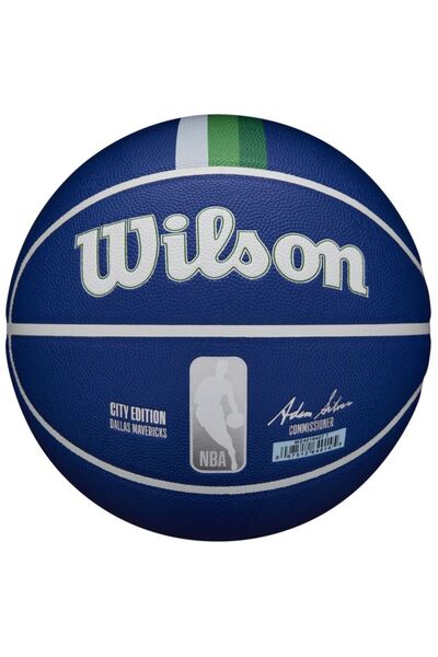 Wilson Minge de baschet NBA Dallas Mavericks ediție City Collector WZ4016407ID