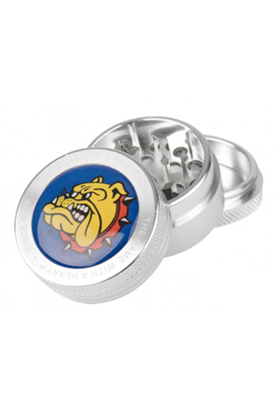 The Bulldog Αμστερνταμ Γκρίντερ Μεταλλικό Ασημί 35 χιλιοστά - 3 Τεμάχια