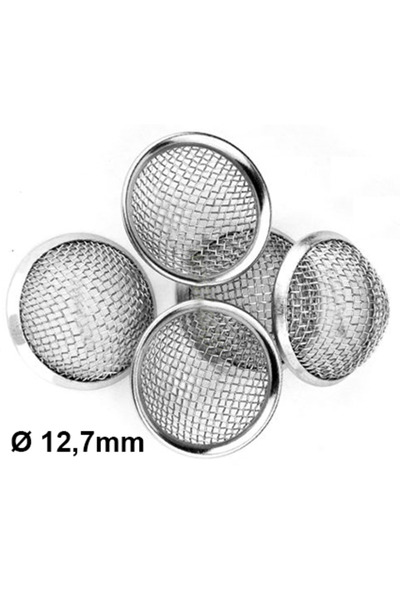 Green Leaf Σίτες Σωλήνων με Μεταλλικό Δακτύλιο 12.7mm - 5 τεμάχια