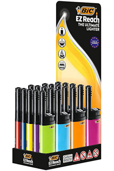 Bic Ηλεκτρονικός Αναπτήρας J38- Μίνι Κερί 20 τεμάχια.