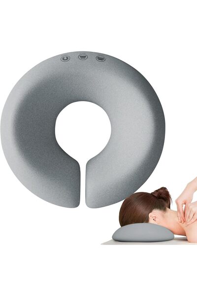 Generic Massage Pillow - Massage Headrest for the Bed | Pillow with Hole | Ma...