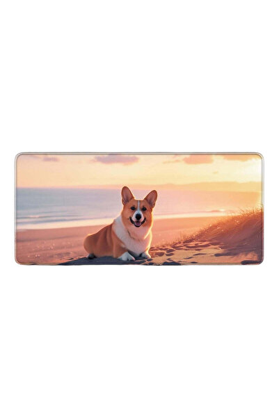 OEM Anti-slip Gaming Mouse Pad XXL 900mm σκύλο πορτοκάλι