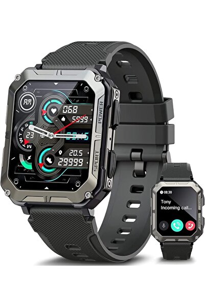 GENERAL Zuni Rugged Military Smart Watch Men Sport Smartwatch with Answer/Mak...