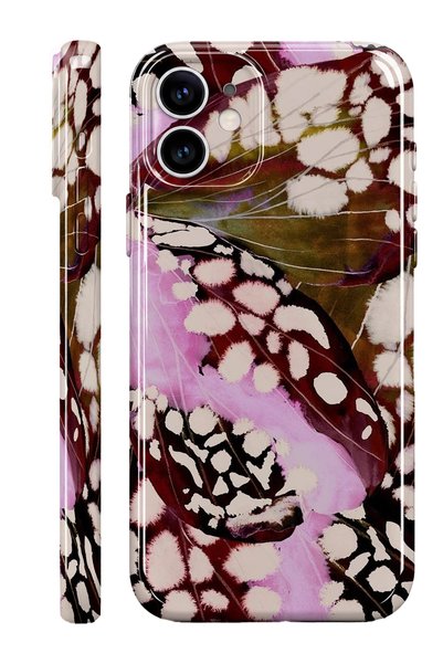 WANNA PROTECT حافظة هاتف iPhone 11 Papillon Protect Slim Glossy Full Covering...