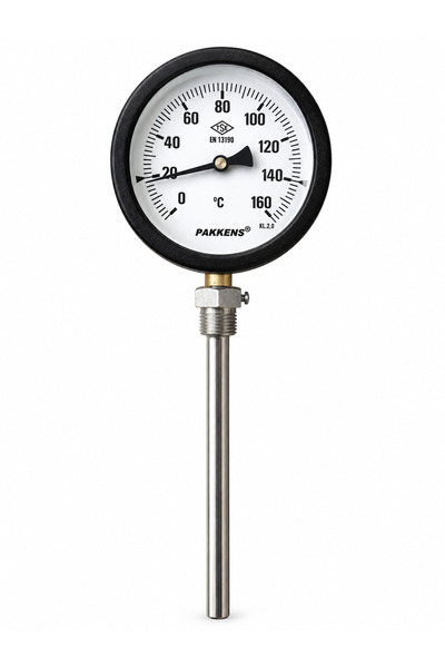 Pakkens TERMOMETRE ÇAP 100 (0-160°C) 20 CM DALMA BOYU - ALTTAN