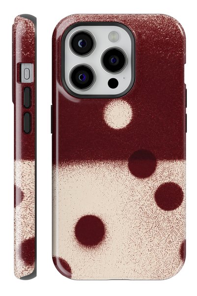 WANNA PROTECT (Magsafe) iPhone 14 Pro Dottie Double Layer Glossy Protect Phon...