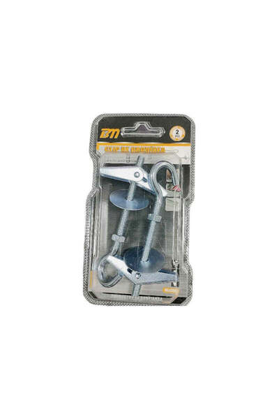 Tradesor Βύσματα γυψοσανίδας με άγκιστρο - M6*100mm - Σετ 12 πακέτα των 2 τεμ...