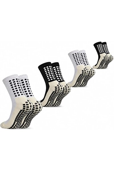GENERAL Yufree Men's Soccer Socks Anti Slip Non Slip Grip Pads for Football B...