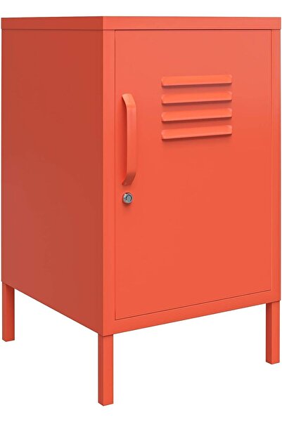 Generic Cache | Accent Table Powder Coating in Metal Orange