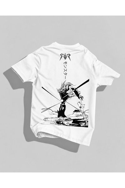 Nulivez Ichigo Kurosaki Anime Oversize T-Shirt - Bleach Hollow Masked Unisex ...
