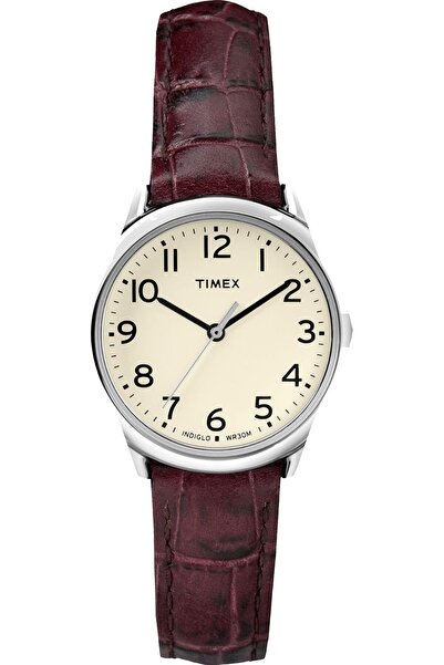 Timex ساعة إيزي ريدر النسائية مقاس 30 ملم