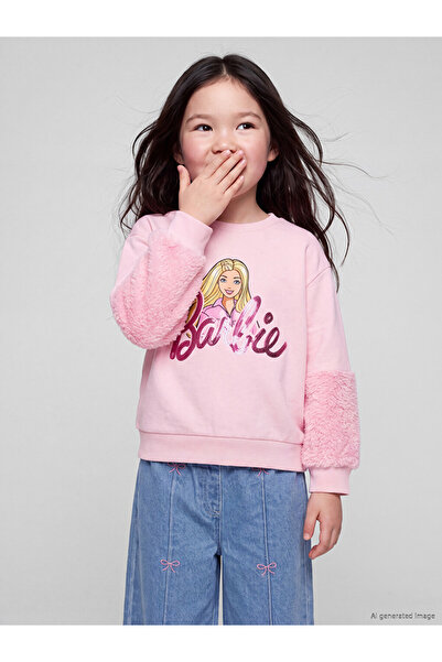 LC Waikiki Esvab • Modern & Distinctive Barbie Printed Thick Sweatshirt for G...