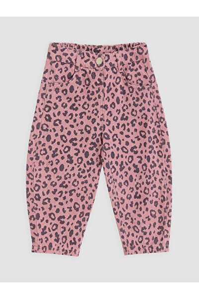 LC Waikiki Printed Girls' Gabardine Trousers for Style Enthusiasts from Uzg S...