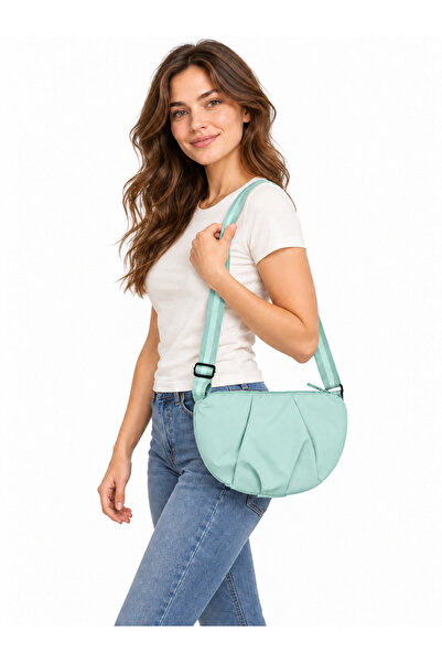 Bevitton Light Blue Adjustable Strap Women's Mini Shoulder Bag and Crossbody ...