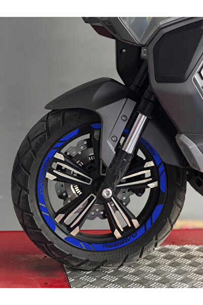 Banxtre Wheel Rim Stripe Sticker Set for Mondial Ressivo Scooter (12 Pieces F...