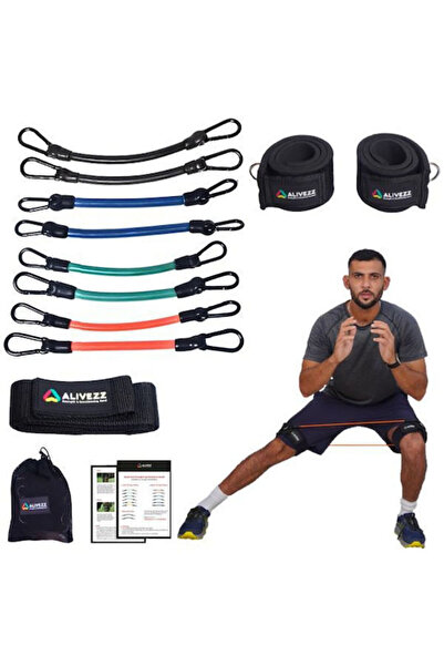 OEM Resistance Bands LT-669 Σωληνωτά Λάστιχα Γυμναστικής με Λαβές Σετ 4τμχ Πο...