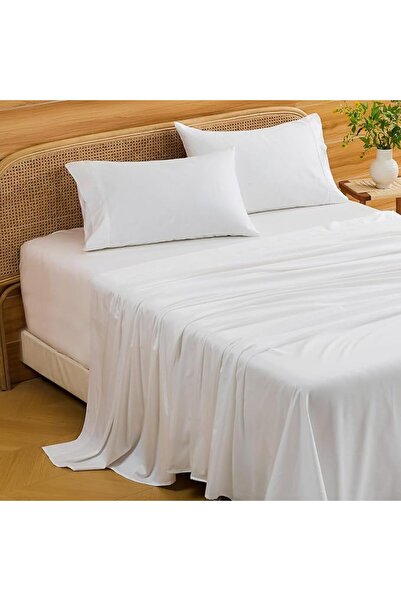 Bedlifes King Sheet Sets Ultra Soft Breathable Silky Bed Sheets Deep Pocket 1...