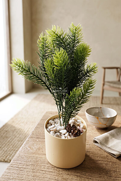 Yapay Çiçek Deposu Artificial Flower Kyoto Breeze Soft Composition Green with...