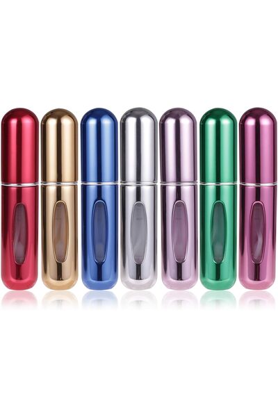 Generic NA 7Pcs 5ml Mini Portable Perfume Bottle Empty Refillable Atomizer Pe...