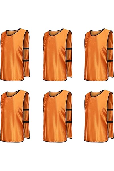 HALAMODO 6PCS Soccer Training Vest,Basketball Jersey,Team Practice Vests,Spor...