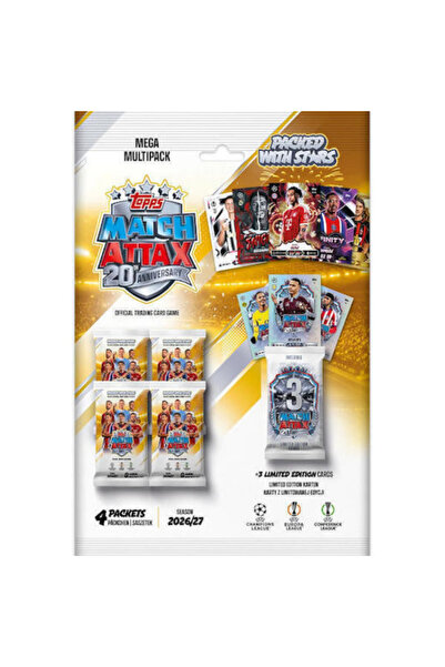 Tops Topps Champions League 2027 Match Attax - Mega Multipack