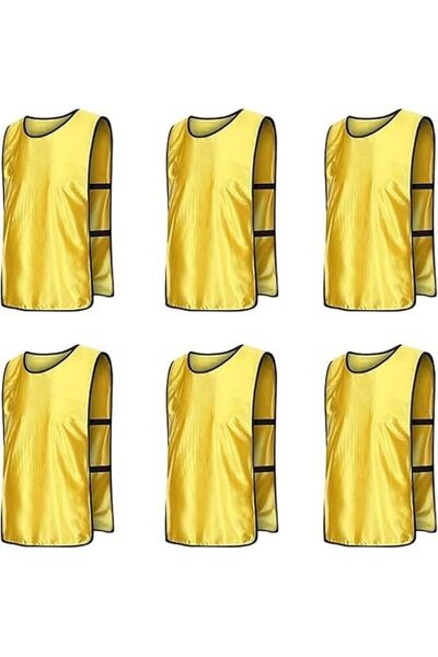 HALAMODO 6PCS Soccer Training Vest,Basketball Jersey,Team Practice Vests,Spor...