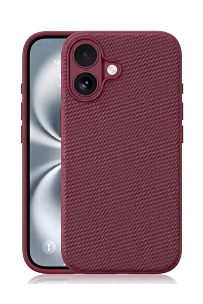 Unipha Husa de protectie Woven TechCraft MagCase pentru Apple iPhone 17, Visiniu