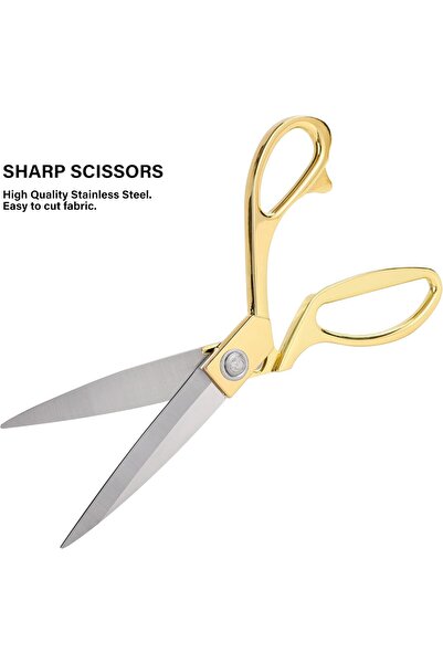 Generic MOMENT 10.5 Inch Stainless Steel Tailor Scissor with Zinc Alloy Handl...