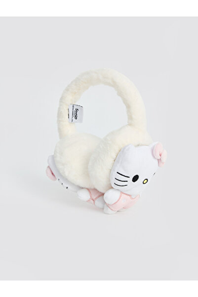 LC Waikiki Χνουδωτά Ωτοασπίδες με Σχέδιο Hello Kitty για Κορίτσια