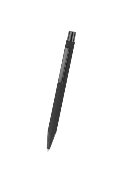Siyah Lale Metal Ballpoint Pen 0555-100 Black 100 Pieces Without Printing -