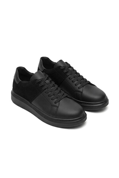 Zerenyus Zrj151S High Quality Lace-Up Men's Casual Sneaker - Black Suede