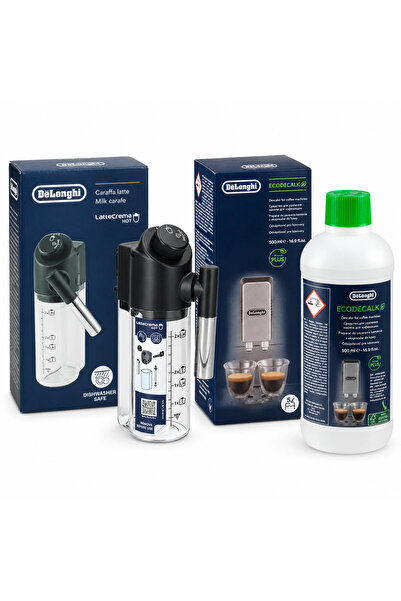 DELONGHİ De’Longhi LatteCrema DLSC035 Carafe + EcoDecalk 500 ml Pachet
