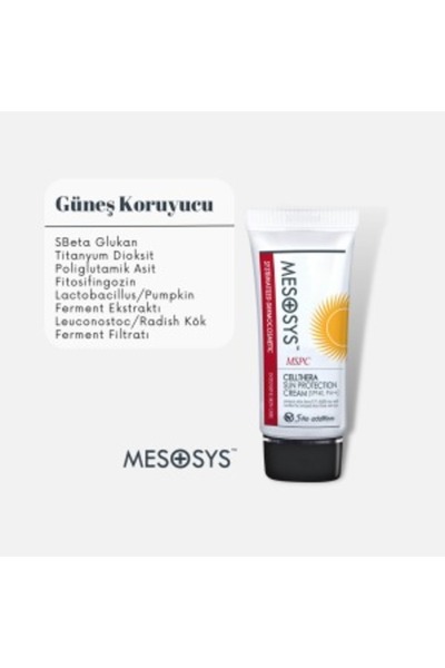 Cellthera Sun Protection Cream SPF 40 PA++ Şeffaf, 40 ml