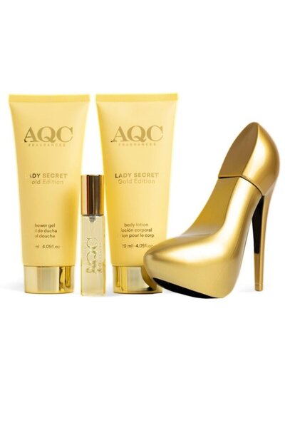 Aquarius Lady Secret Gold Edition σετ προϊόντων περιποίησης, για γυναίκες, Aq...