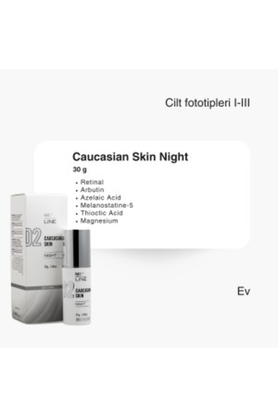 Meline Caucasian Skin Night 30 gr