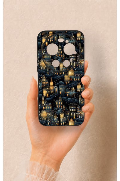 Vip Case Mi 17 Ultra Compatible Night Tale Patterned Silicone Case