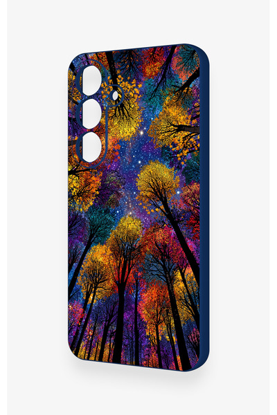 Vip Case Samsung S25 Compatible Colorful Sky Pattern Silicone Case