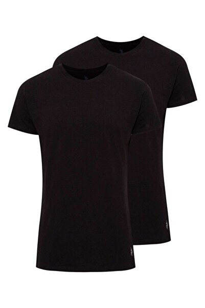 U.S. Polo Assn. 2-Pack Crew Neck Short Sleeve Solid Color Undershirt