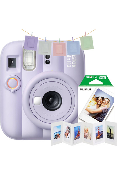 Fujifilm instax mini 13 Комплект с филм за 10 снимки, банер, картичка и рамка