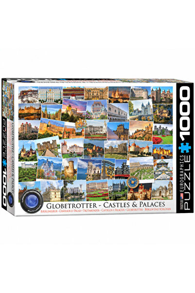 Eurographics Castles & Palaces - Globetrotter 1000-Piece Jigsaw Puzzle, Trave...